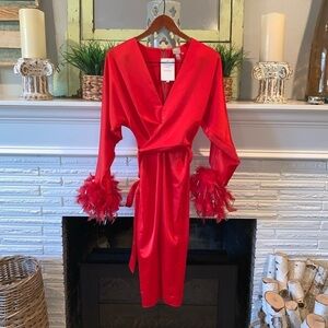 strapless open back dress Mini Paradise Rose dress  blazyshower